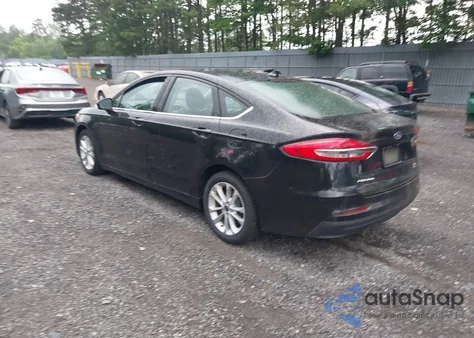 2020 Ford Fusion Hybrid Se из США, поврежденный, VIN 3FA6P0LU0LR102154